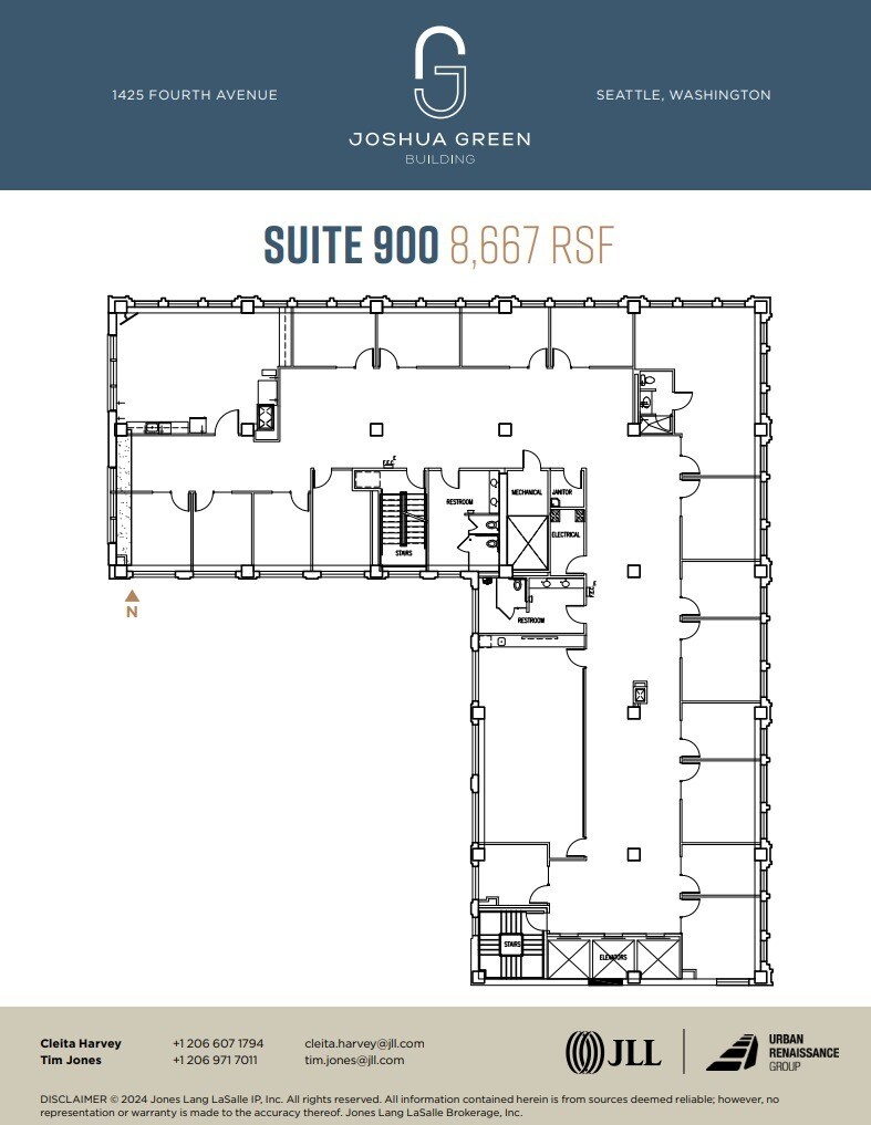1425 4th Ave, Seattle, WA for lease Floor Plan- Image 1 of 1