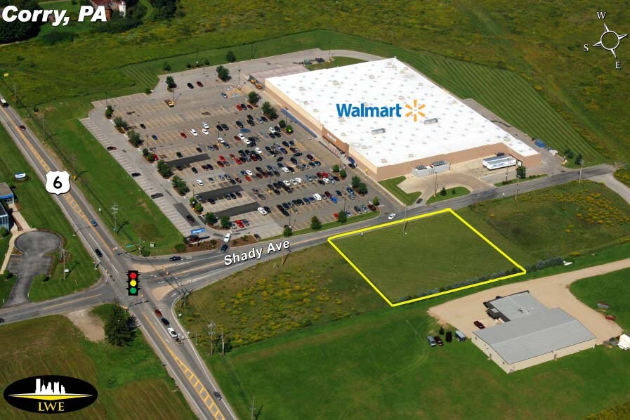 961 E Columbus Ave, Corry, PA for sale Aerial- Image 1 of 1