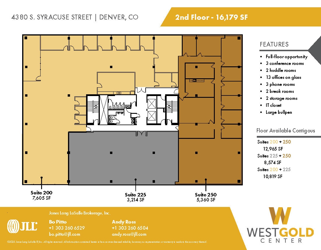 4380 S Syracuse St, Denver, CO for sale Floor Plan- Image 1 of 2