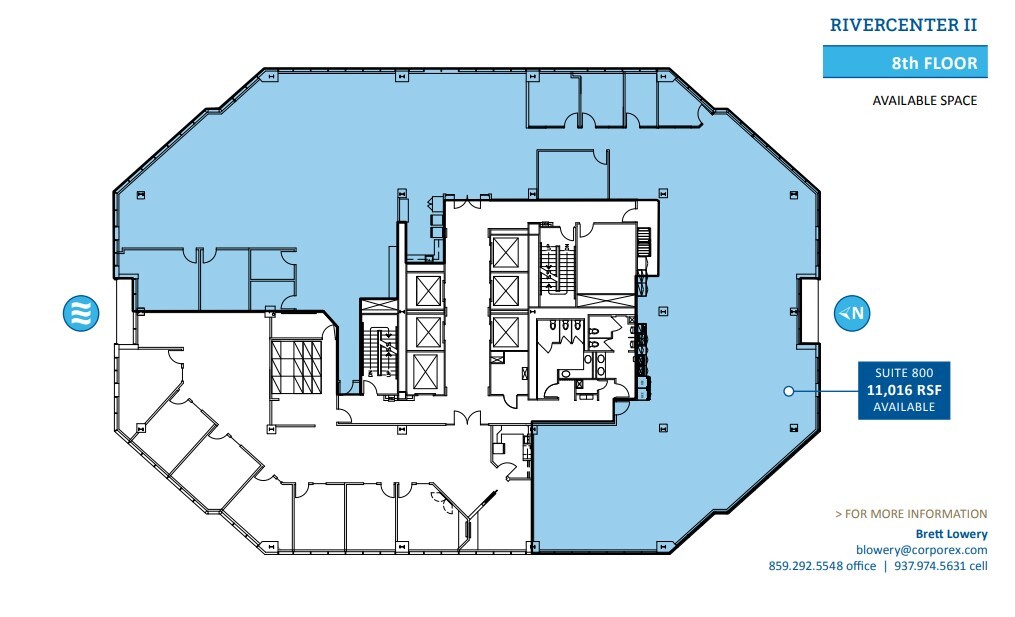 100 E Rivercenter Blvd, Covington, KY for lease Floor Plan- Image 1 of 1