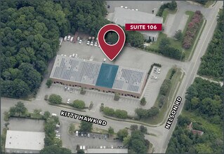 100-118 Kitty Hawk Dr, Morrisville, NC for lease Aerial- Image 2 of 3