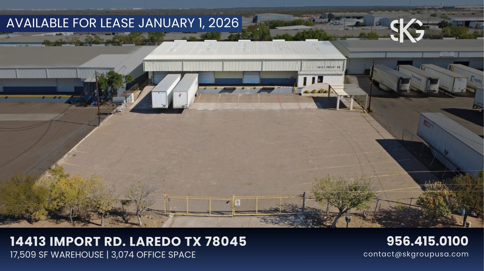 14413 Import Rd, Laredo, TX for lease Interior Photo- Image 1 of 1