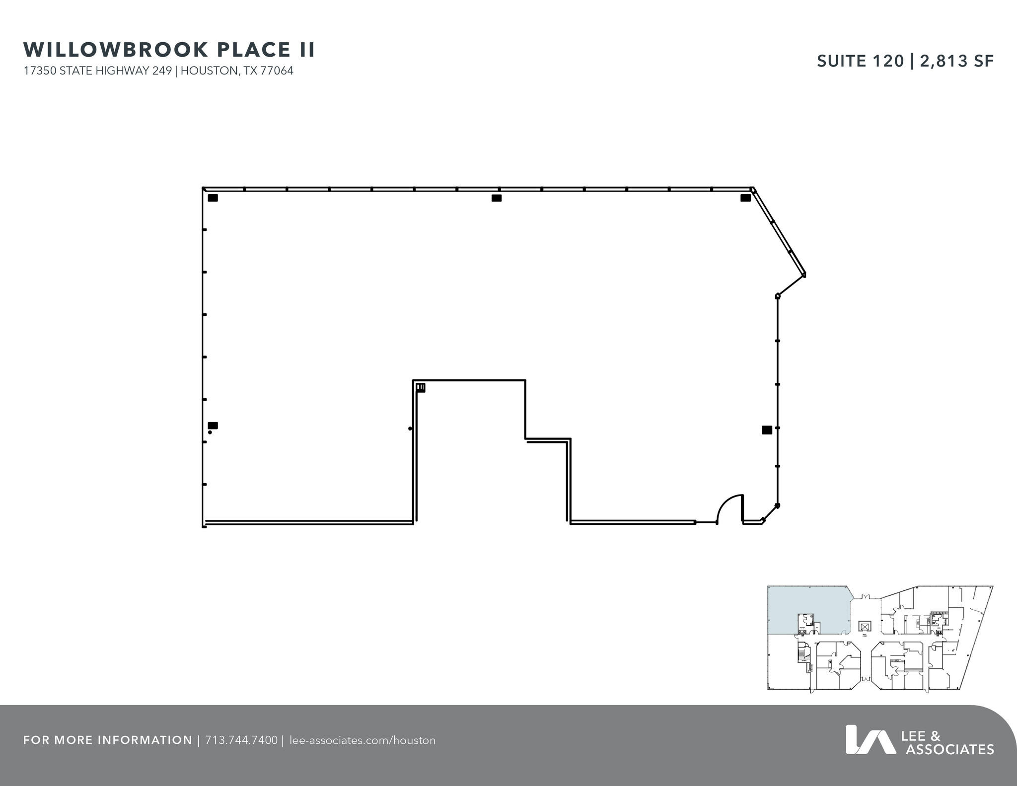 17314 State Highway 249, Houston, TX for lease Floor Plan- Image 1 of 2