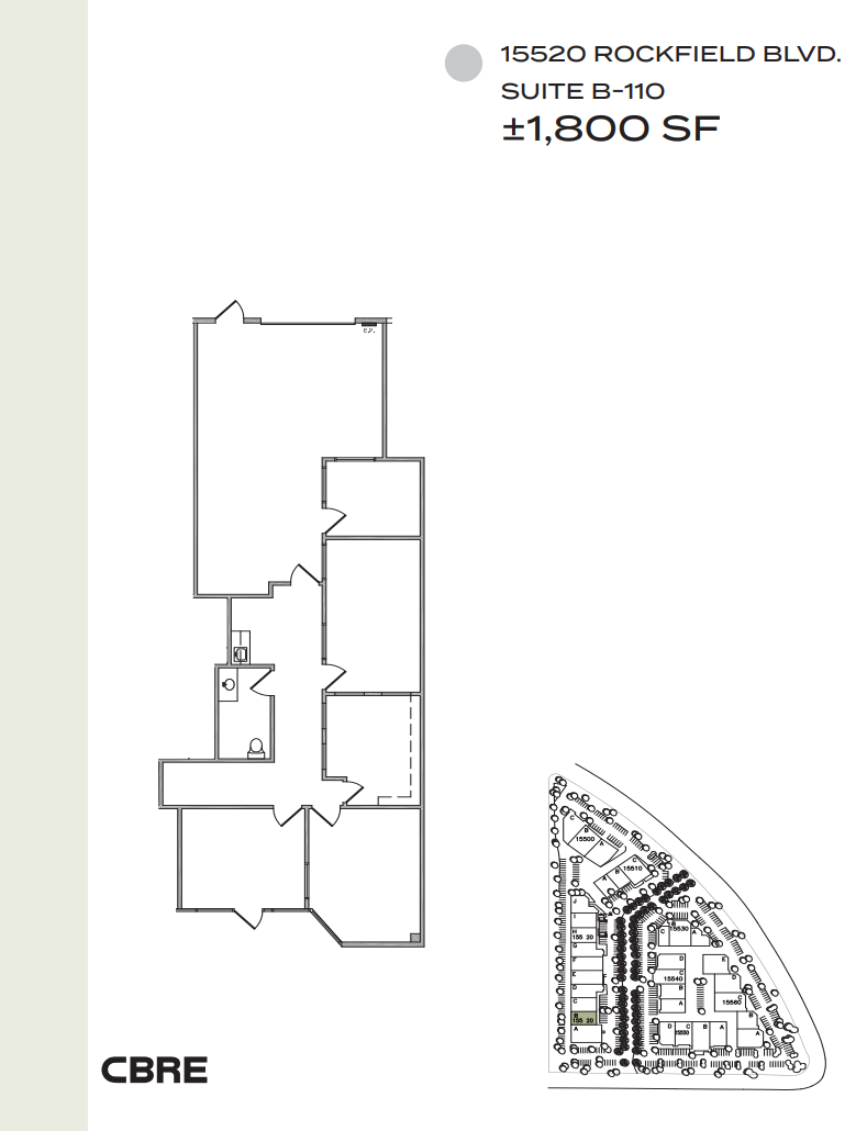 15550 Rockfield Blvd, Irvine, CA for lease Floor Plan- Image 1 of 1