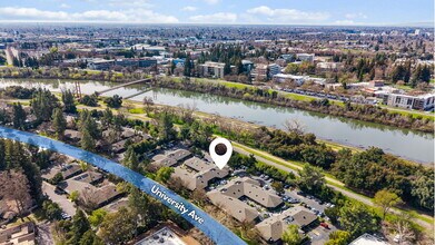 755-797 University Ave, Sacramento, CA - AERIAL  map view