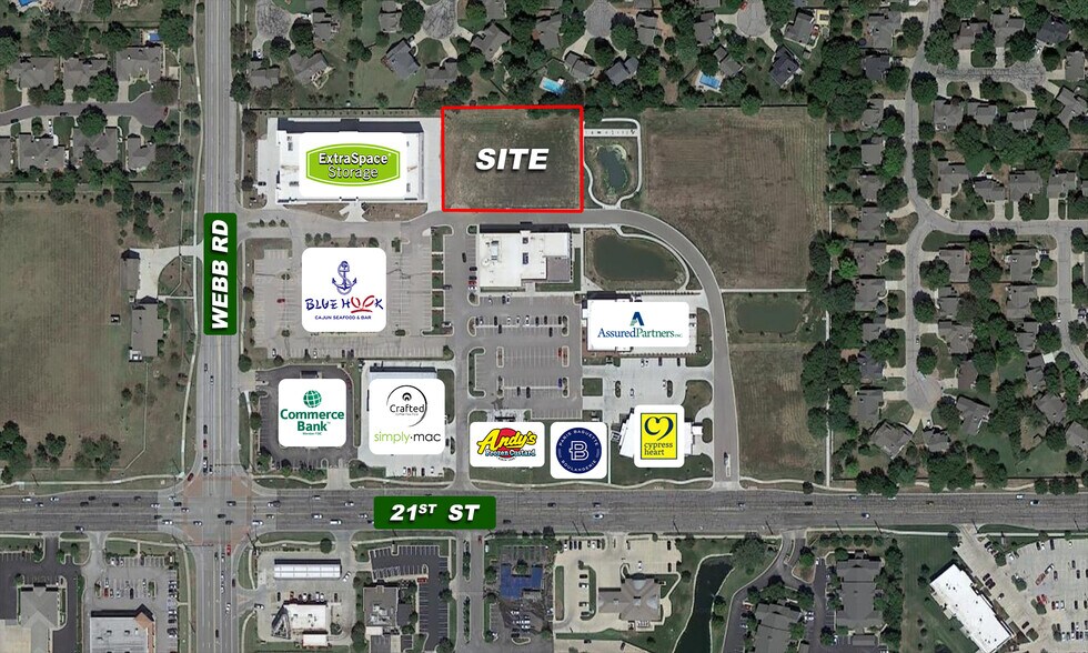 NE 21st and Webb Rd. rd, Wichita, KS for sale - Primary Photo - Image 1 of 4