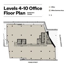 5250 Yonge St, Toronto, ON for lease Floor Plan- Image 1 of 1