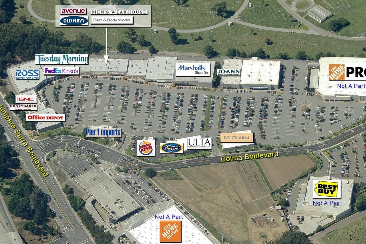 191 Colma Blvd, Colma, CA 94014 Retail Space for Lease