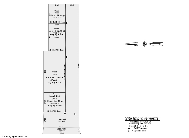 5159 Fenton Rd, Flint, MI for sale - Floor Plan - Image 2 of 2