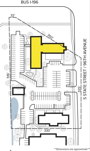 400-440 S State St, Zeeland, MI for lease - Site Plan - Image 3 of 3