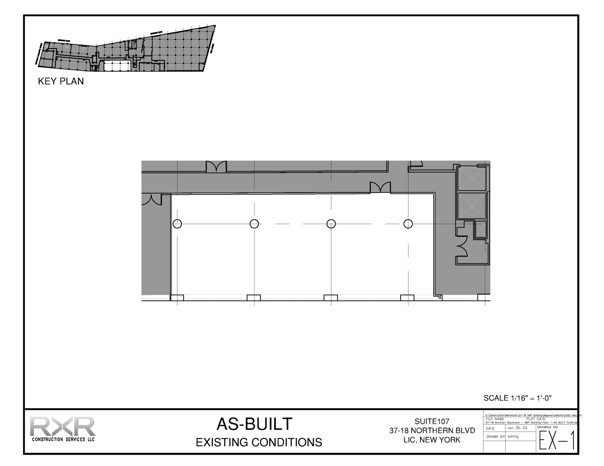 37-18 Northern Blvd, Long Island City, NY for lease Floor Plan- Image 1 of 9