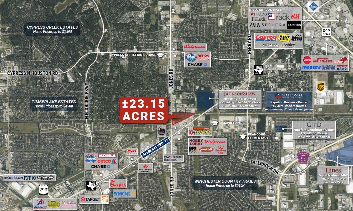 11010 Jones Rd & FM 1960 Rd, Houston, TX for sale Building Photo- Image 1 of 1