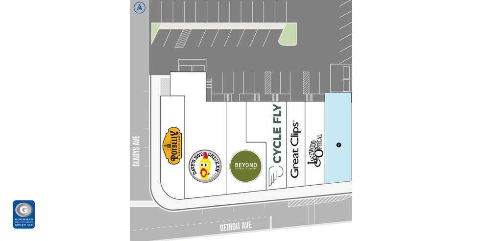 15002-15016 Detroit Ave, Lakewood, OH for lease - Site Plan - Image 3 of 8