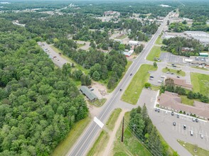 1419 Highway 47, Woodruff, WI - aerial  map view