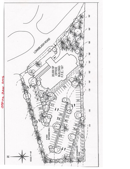 2.25 Acres Lonnbladh, Tallahassee, FL for sale - Site Plan - Image 2 of 2