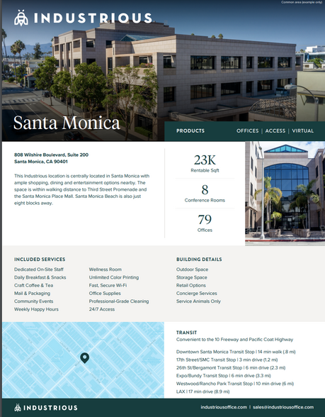 808 Wilshire Blvd, Santa Monica, CA for lease - Building Photo - Image 2 of 4