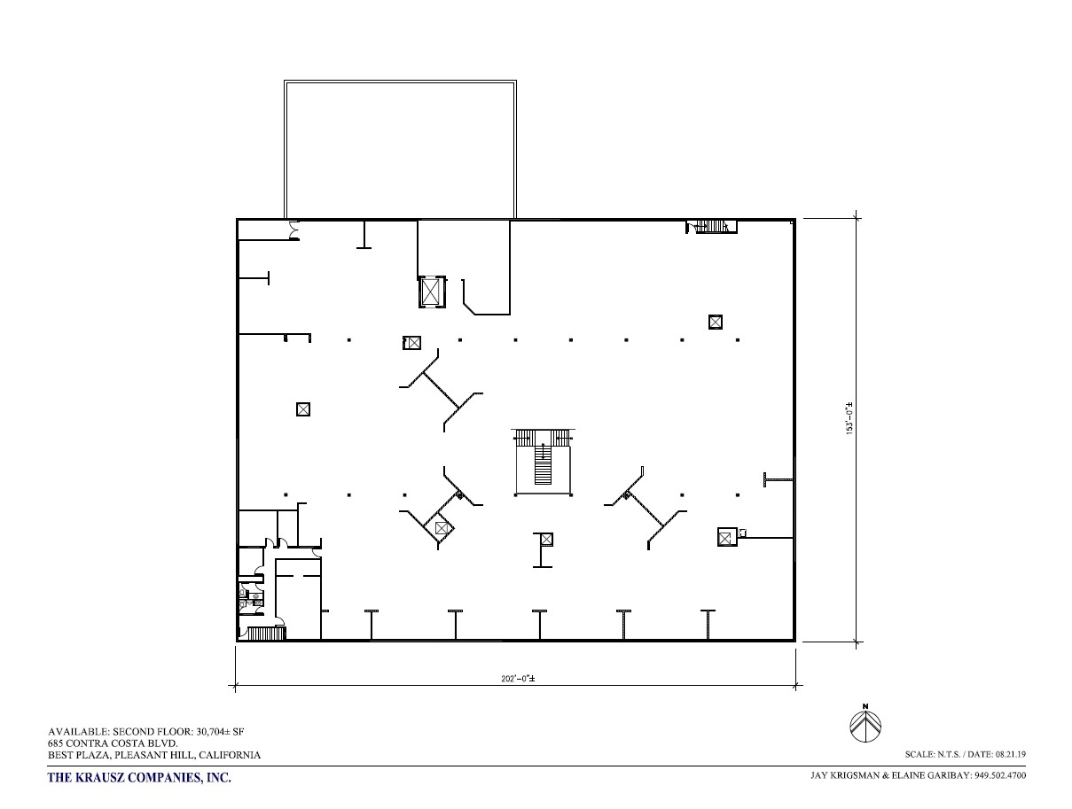 685 Contra Costa Blvd, Pleasant Hill, CA for lease Floor Plan- Image 1 of 1