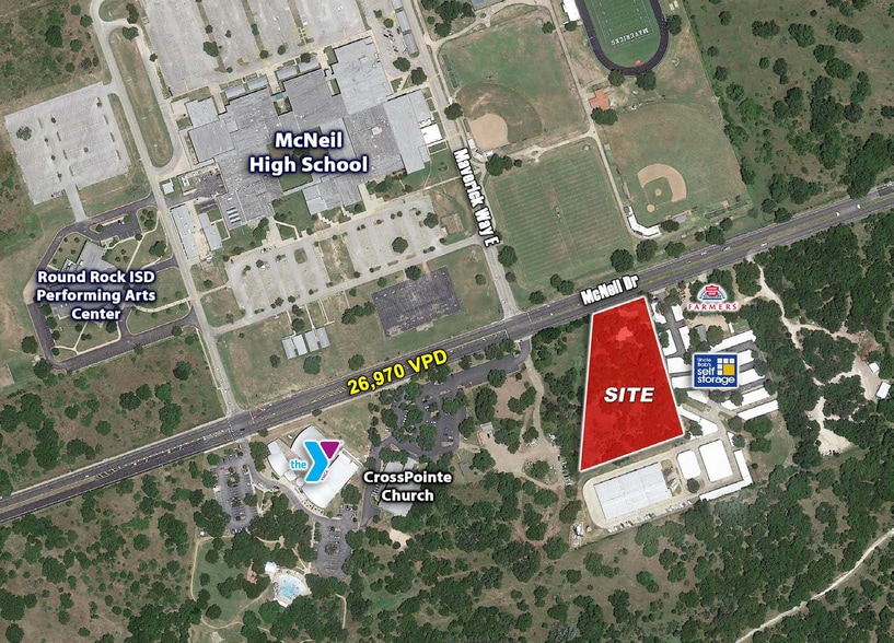 5549 McNeil Dr, Austin, TX for sale - Aerial - Image 2 of 3