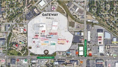 6540 O St, Lincoln, NE - AERIAL  map view - Image1