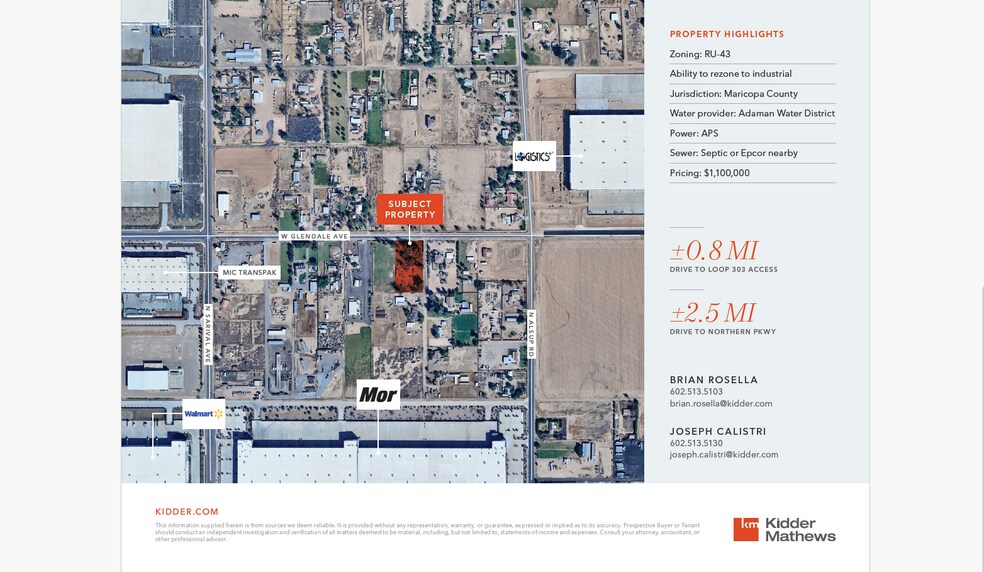 16035 W Glendale Ave, Litchfield Park, AZ for sale - Aerial - Image 2 of 2