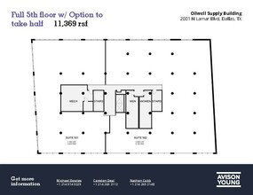 2001 N Lamar St, Dallas, TX for lease Floor Plan- Image 1 of 4