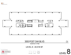 3000 Post Oak Blvd, Houston, TX for lease Floor Plan- Image 1 of 1