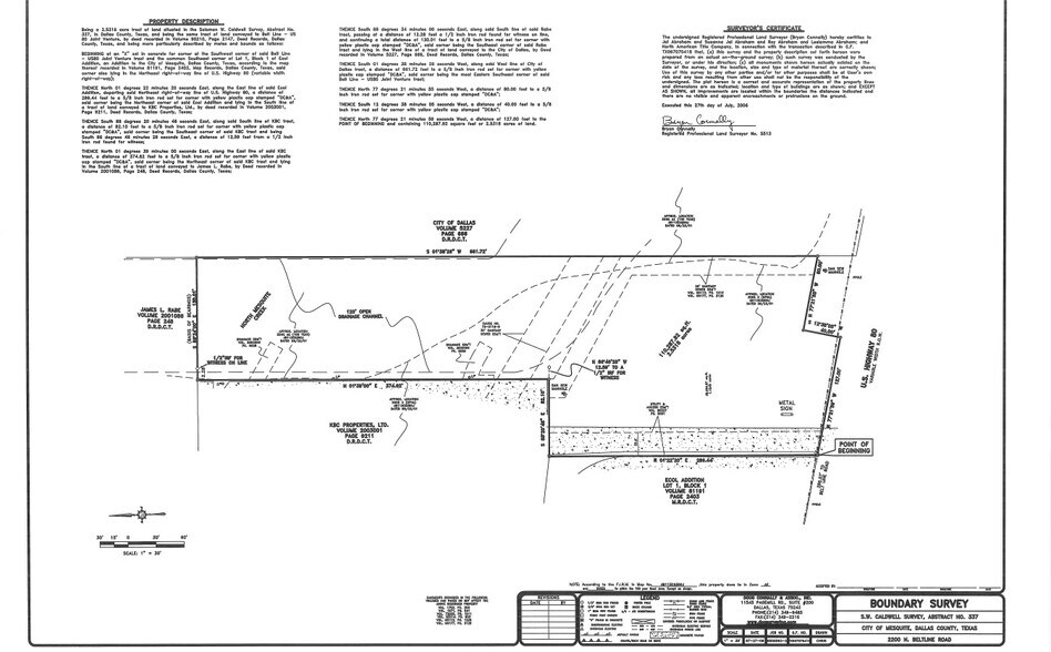 117 E Highway 80, Mesquite, TX for sale - Site Plan - Image 2 of 13