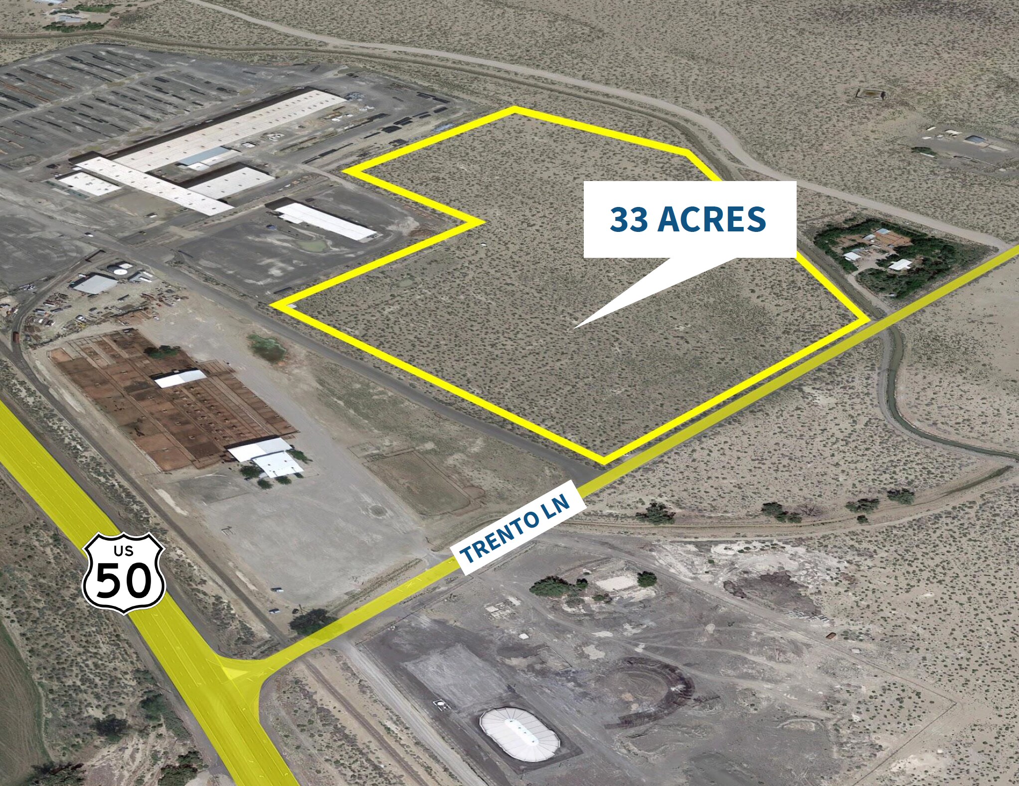Trento Ln, Fallon, NV for sale Aerial- Image 1 of 1