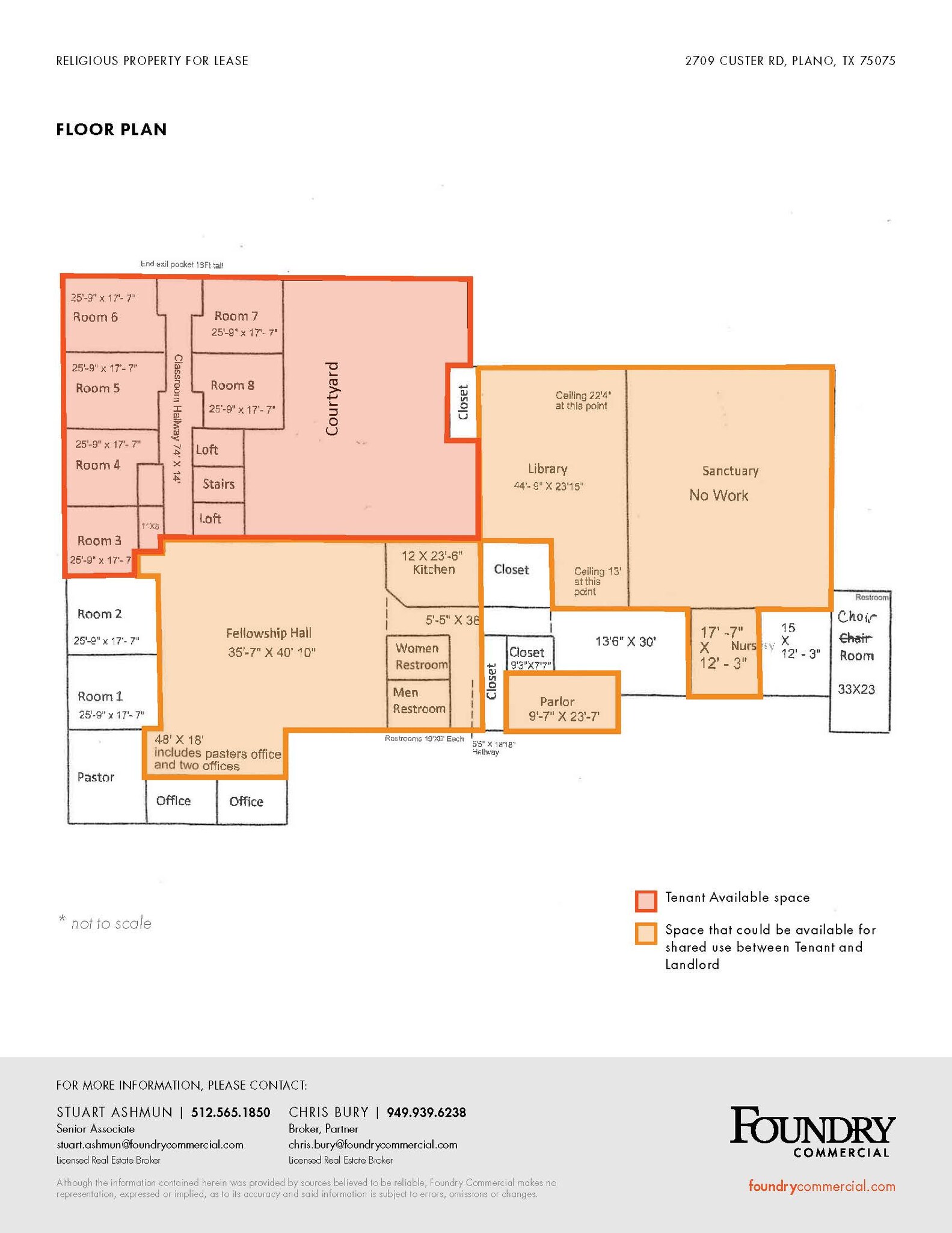 2709 Custer Rd, Plano, TX for lease Floor Plan- Image 1 of 1