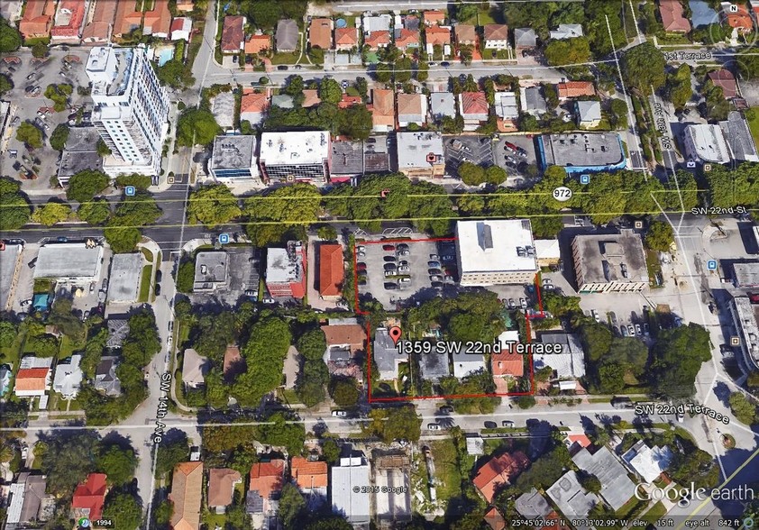 SW 22nd Ter, Miami, FL for sale - Aerial - Image 2 of 3