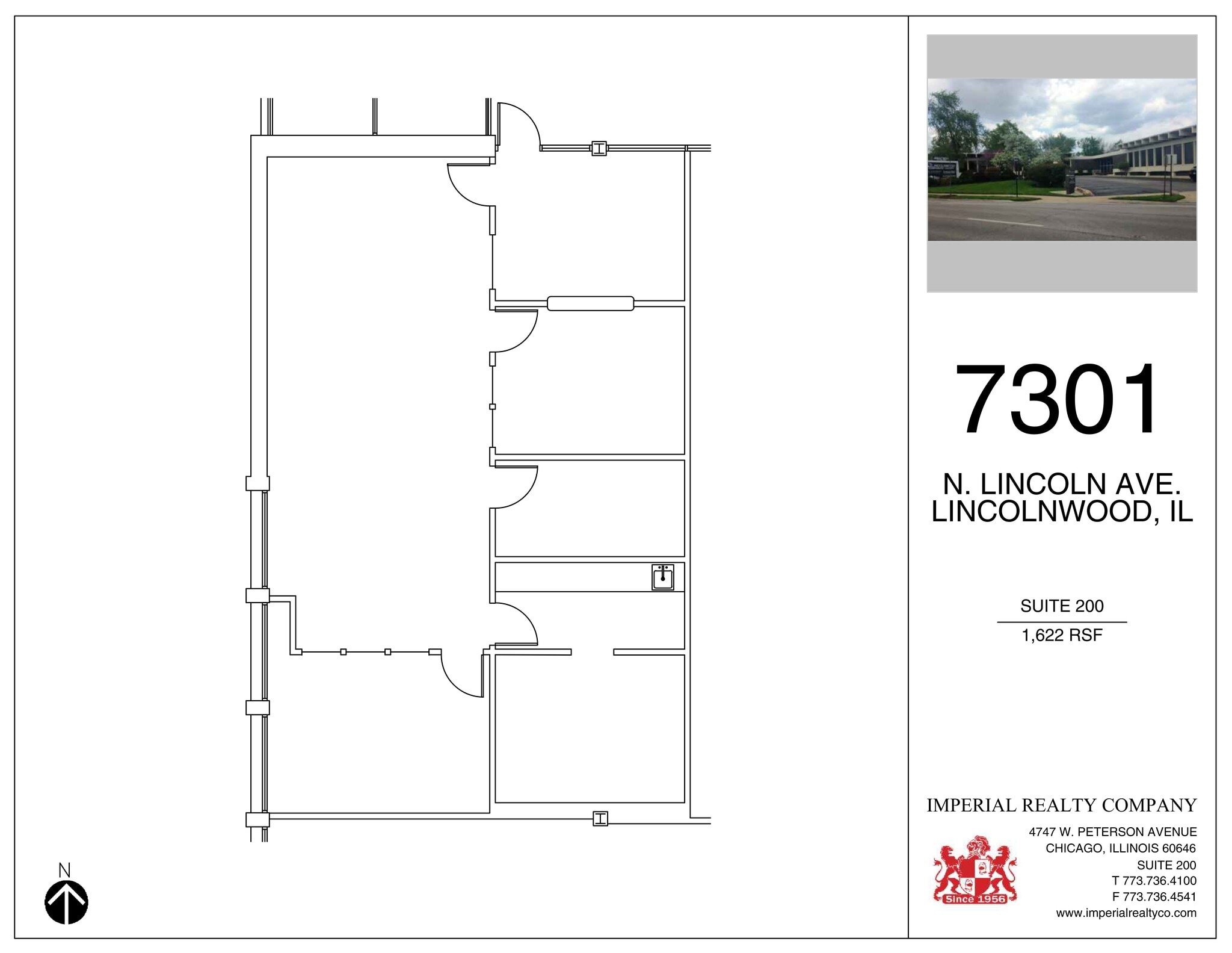7301-7337 N Lincoln Ave, Lincolnwood, IL for lease Site Plan- Image 1 of 1