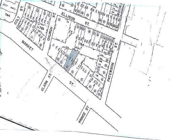 203-205 Market St, Paterson, NJ for sale - Plat Map - Image 1 of 1