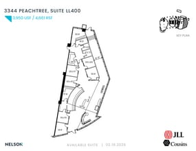 3344 Peachtree Rd NE, Atlanta, GA for lease Floor Plan- Image 1 of 1