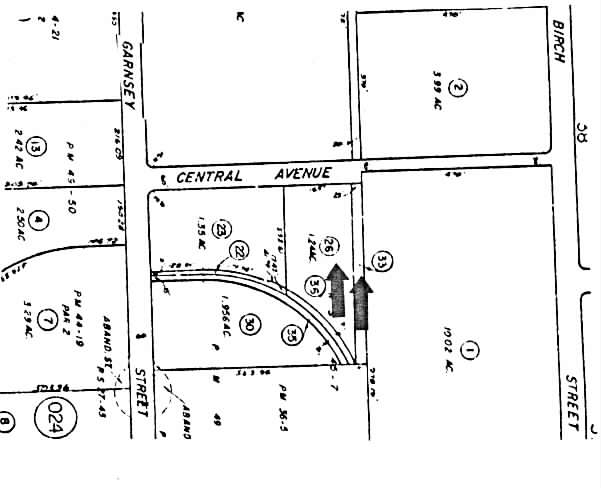 420 W Central Ave, Santa Ana, CA for lease - Plat Map - Image 2 of 2