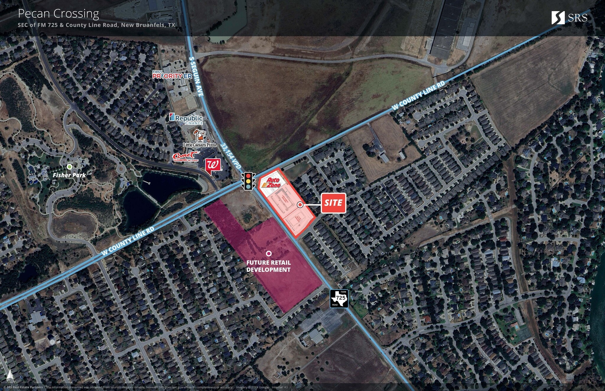 FM 725 and County Line, New Braunfels, TX for lease Building Photo- Image 1 of 6