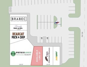 709 N FM 1187, Aledo, TX for lease Site Plan- Image 1 of 1