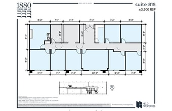 1880 Century Park E, Los Angeles, CA for lease Floor Plan- Image 2 of 3