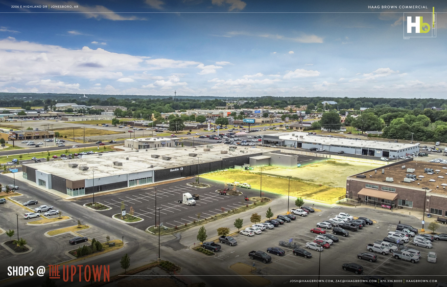 1801 S Caraway Rd, Jonesboro, AR for sale - Aerial - Image 2 of 5