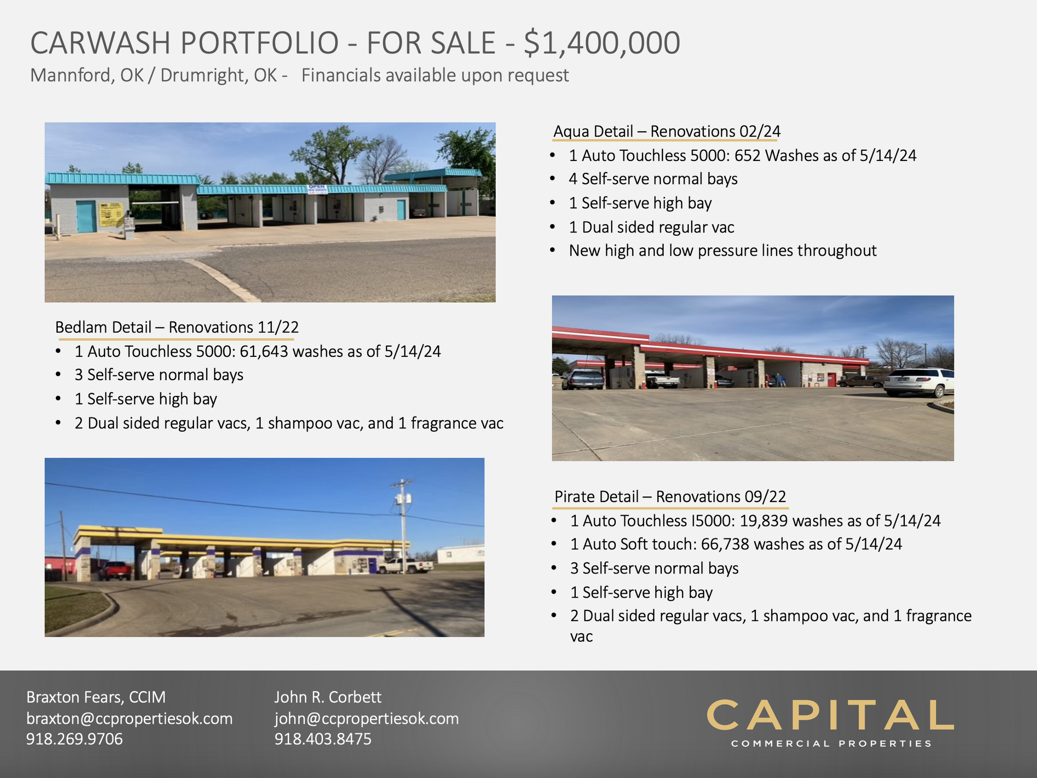 Car Wash Portfolio portfolio of 3 properties for sale on LoopNet.com Other- Image 1 of 5