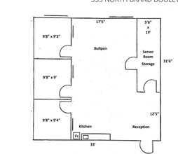 335 N Brand Blvd, Glendale, CA for lease Floor Plan- Image 1 of 1