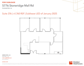 5776 Stoneridge Mall Rd, Pleasanton, CA for lease Floor Plan- Image 1 of 1