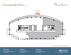 600 Anton Blvd, Costa Mesa, CA for lease Floor Plan- Image 1 of 1