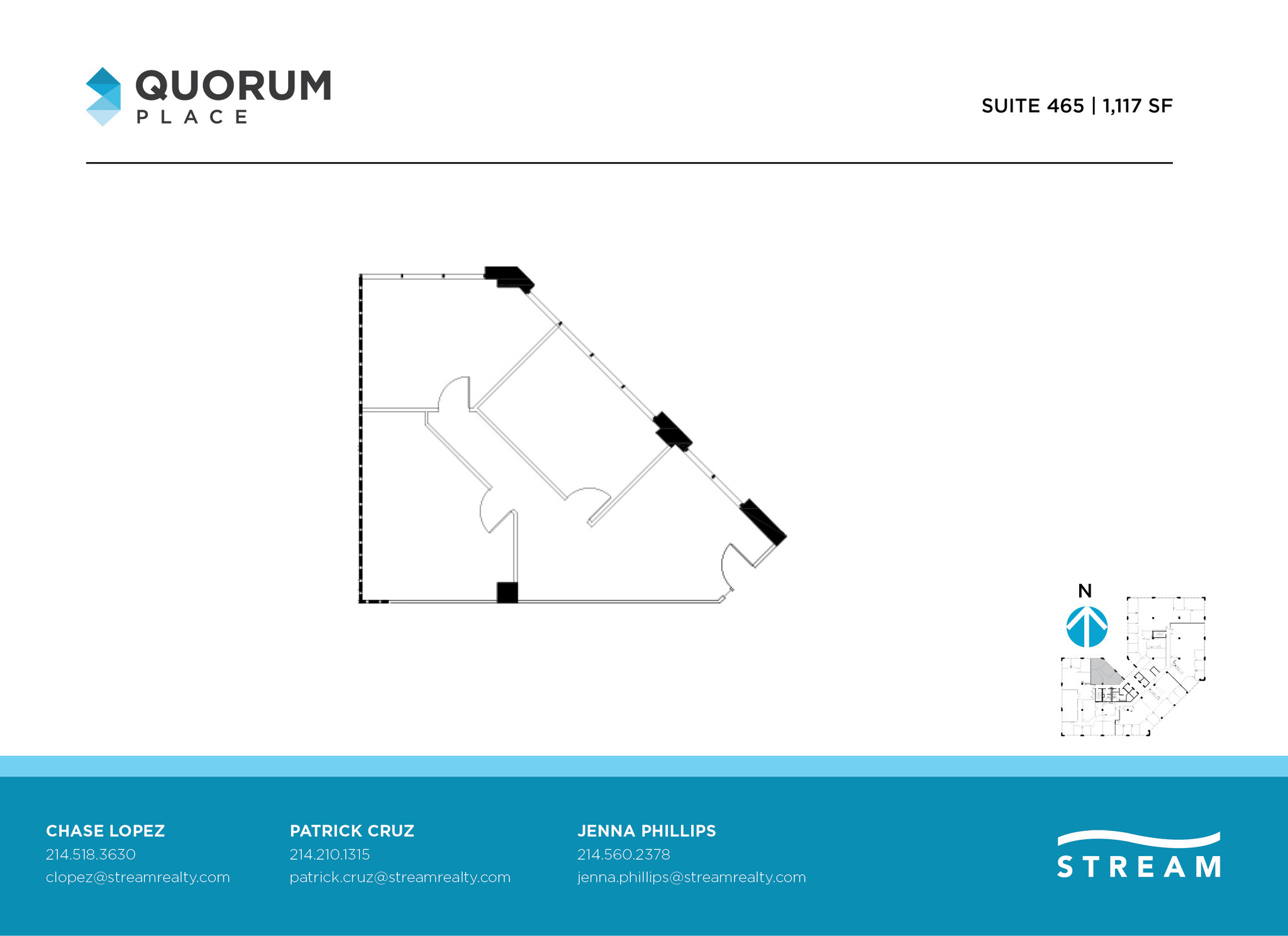 14901 Quorum Dr, Dallas, TX for lease Floor Plan- Image 1 of 1