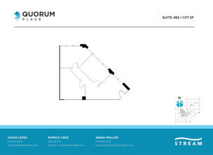 14901 Quorum Dr, Dallas, TX for lease Floor Plan- Image 1 of 1