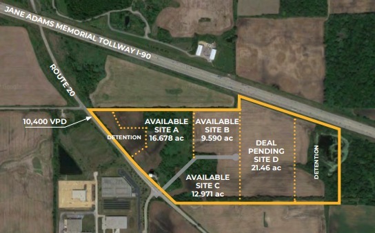 I-90 Logistics Park, Hampshire, IL for sale - Building Photo - Image 1 of 1