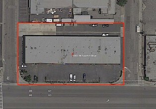 1001-1025 W Foothill Blvd, Azusa, CA - AERIAL  map view
