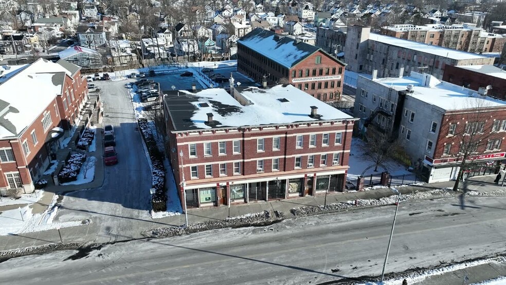 509-513 Main St, Poughkeepsie, NY for sale - Aerial Video - Image 2 of 11