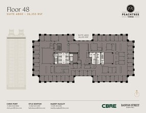 191 Peachtree St NE, Atlanta, GA for lease Floor Plan- Image 1 of 1