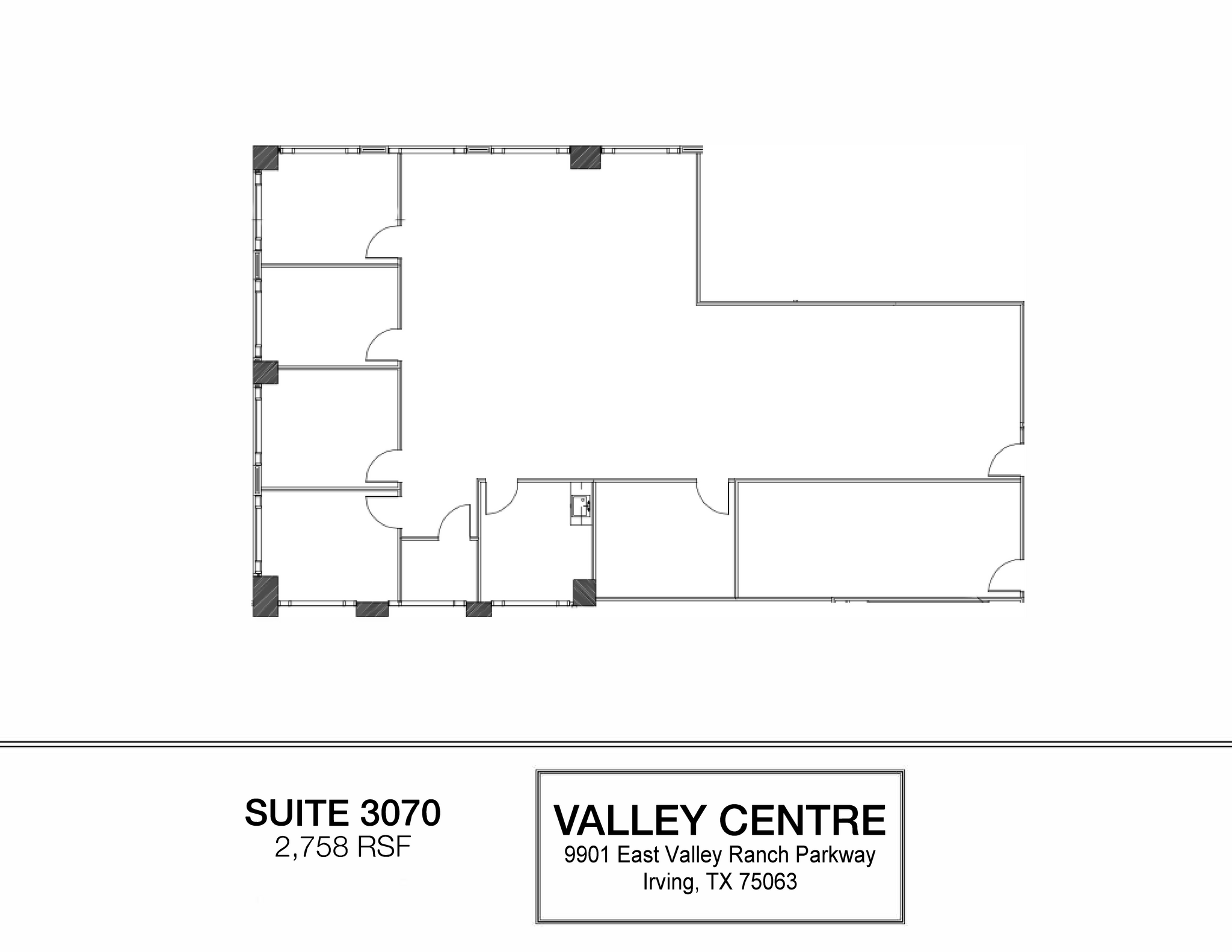 9901 E Valley Ranch Pky, Irving, TX for lease Floor Plan- Image 1 of 5