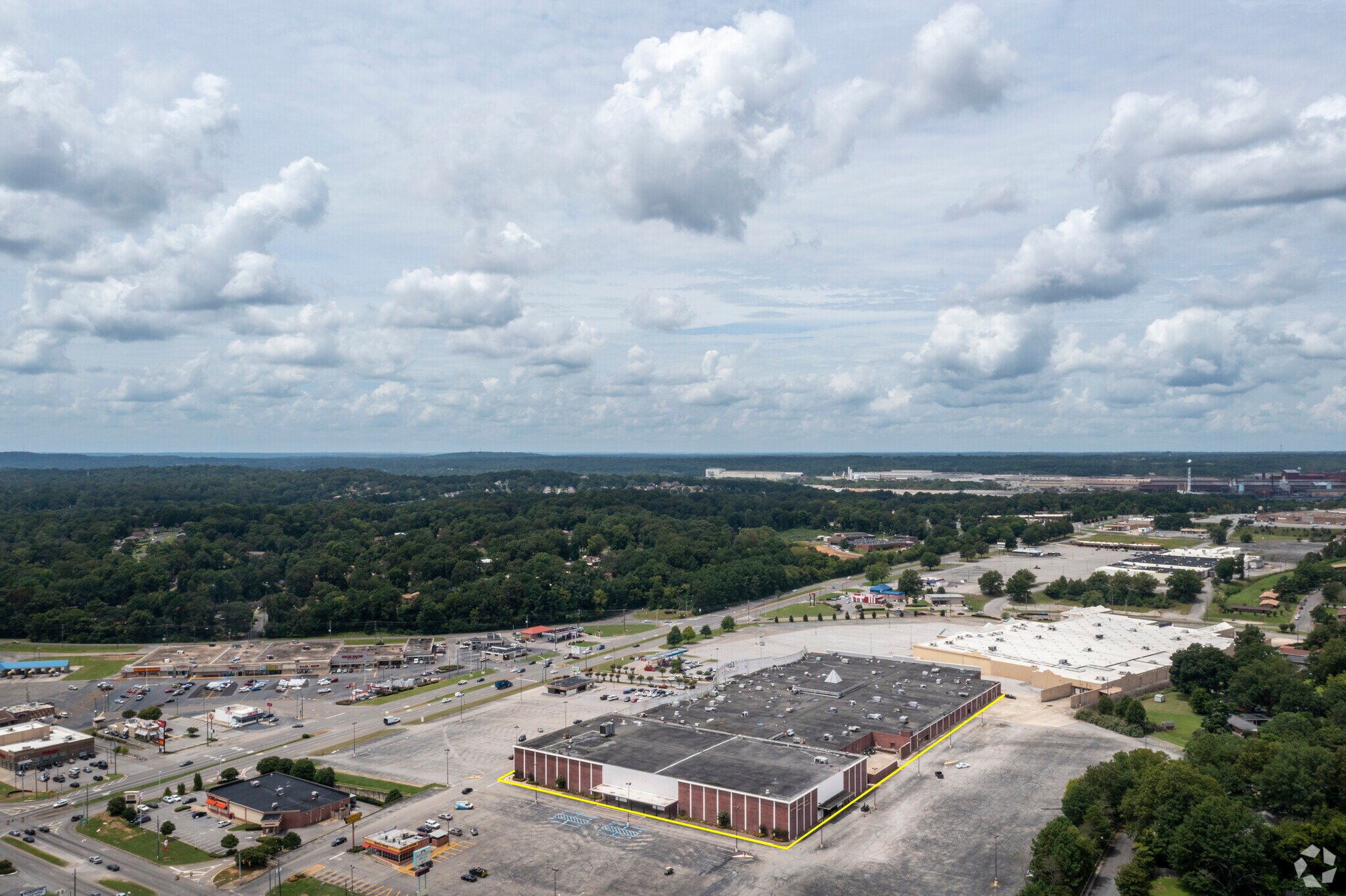 7201 Aaron Aronov Dr, Fairfield, AL for lease Aerial- Image 1 of 4